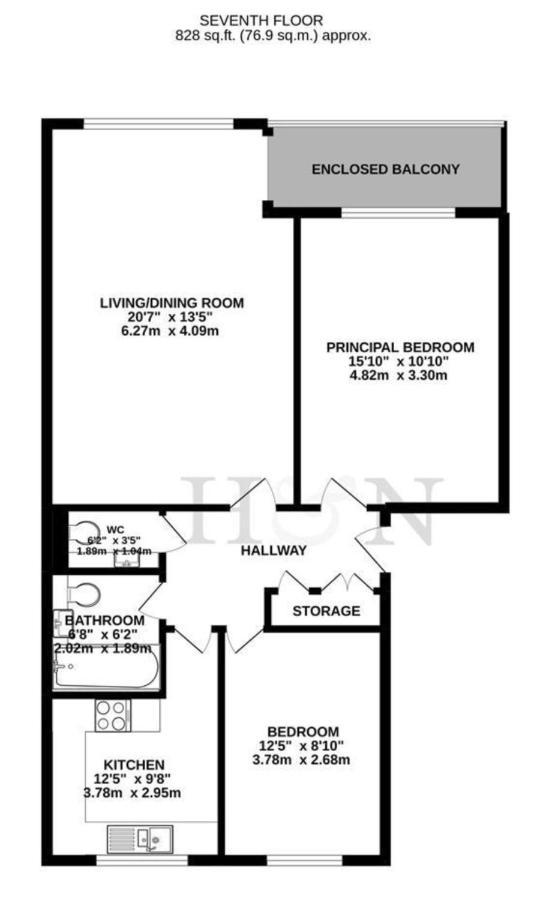 Apartamento Seascape With Outstanding Sea Views Brighton Exterior foto